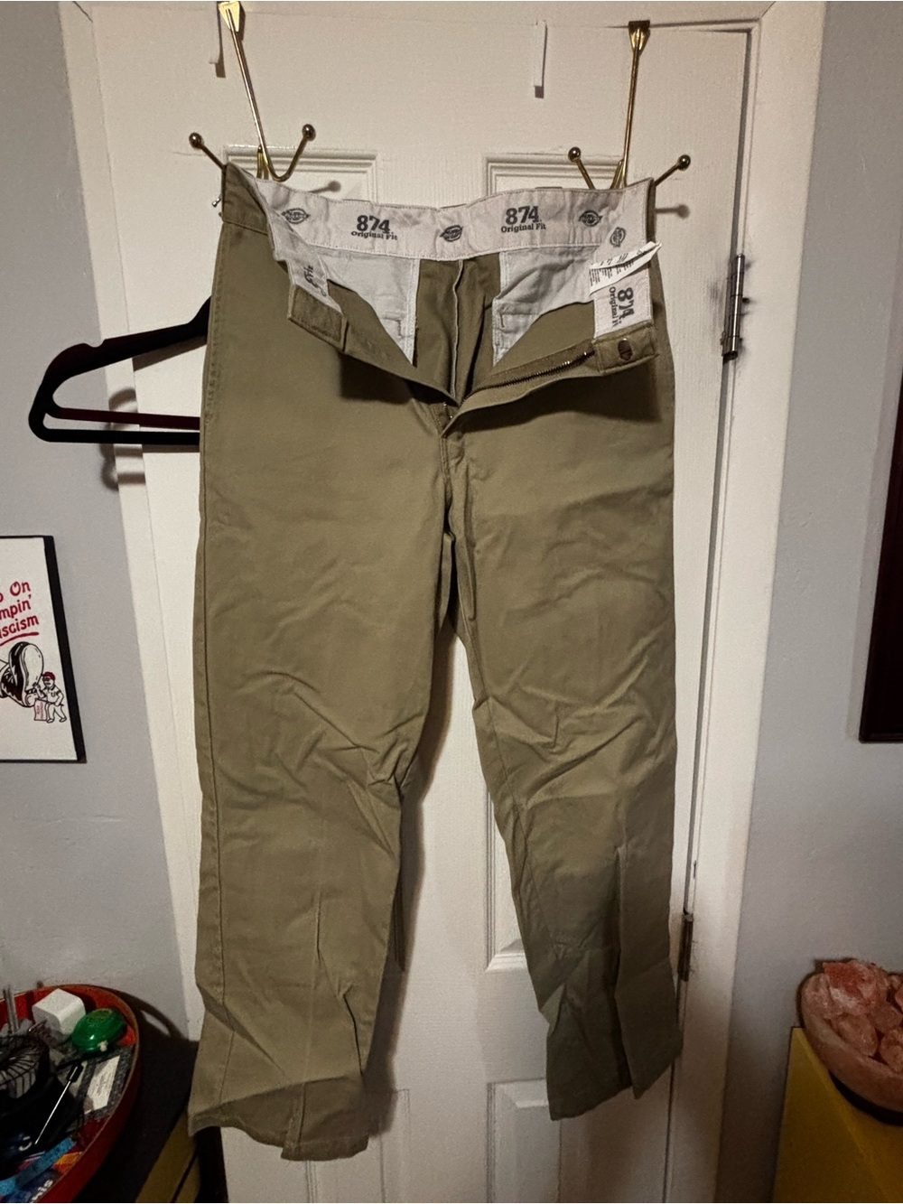Dickies 874 Classic Straight Fit Men’s Work Pants - Khaki Tan